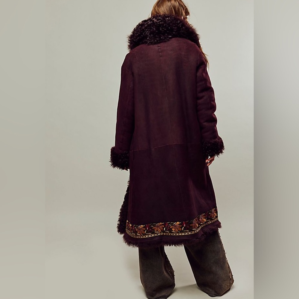 Nigel Preston embroidered shawl coat - Picture 2 of 6